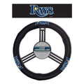 Tampa Bay Rays Steering Wheel Cover Leather CO NestLinkStore