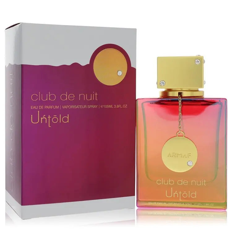 Club De Nuit Untold by Armaf Eau De Parfum Spray (Unisex) 3.6 oz (Women) NestLinkStore