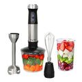 MegaChef 4 in 1 Multipurpose Immersion Hand Blender With Speed Control and Accessories NestLinkStore
