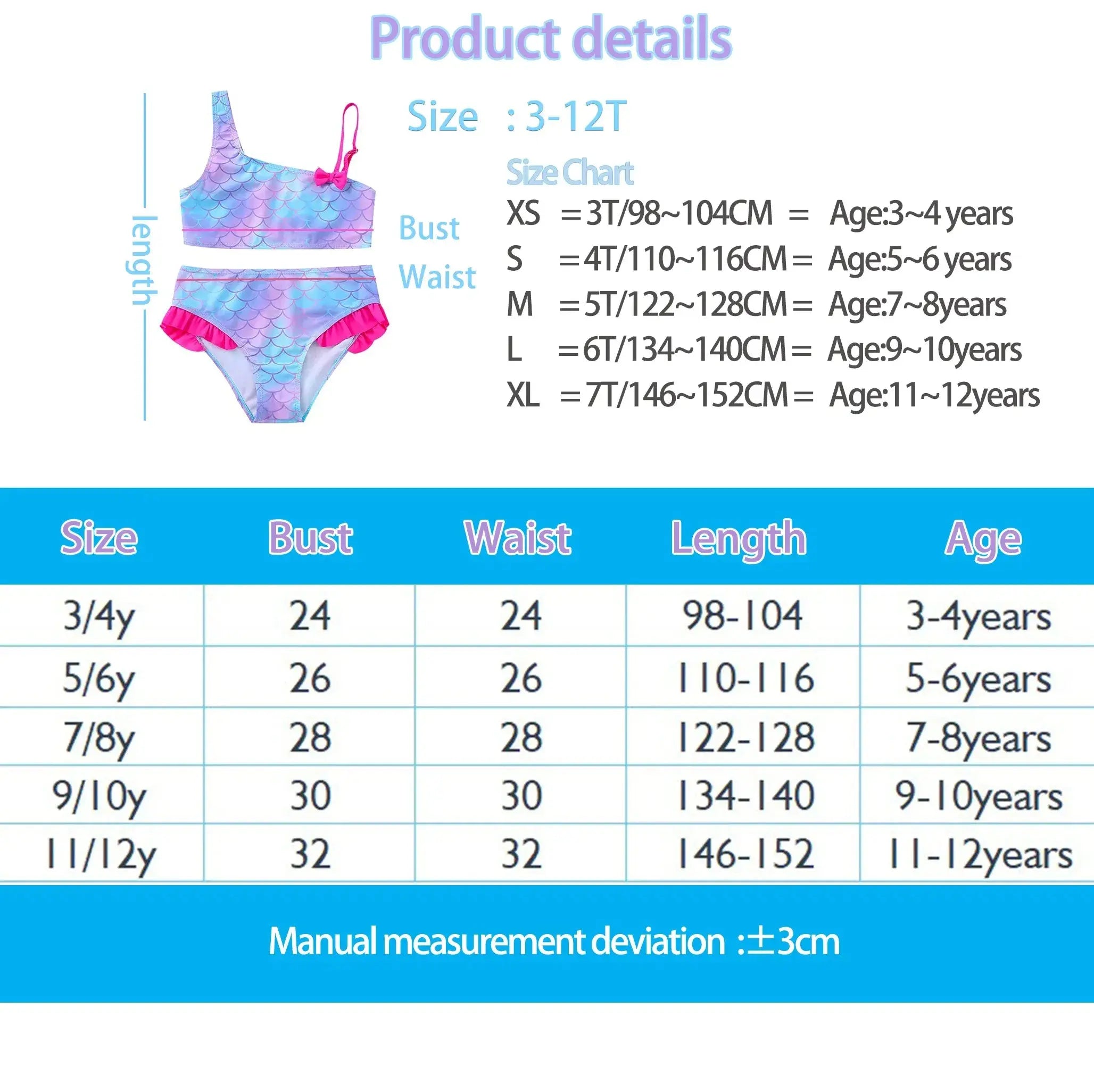 Color: Gold, Size: L - Lilo Stitch Girls Swimsuit One-Piece Bathing Suits Kids Wear Fashion Mermaid Fish Children's Dresses Summer Swimwear Beach Suit NestLinkStore